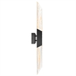 Petra Integrated LED 36in Sand Black Indoor-Outdoor Wall Light