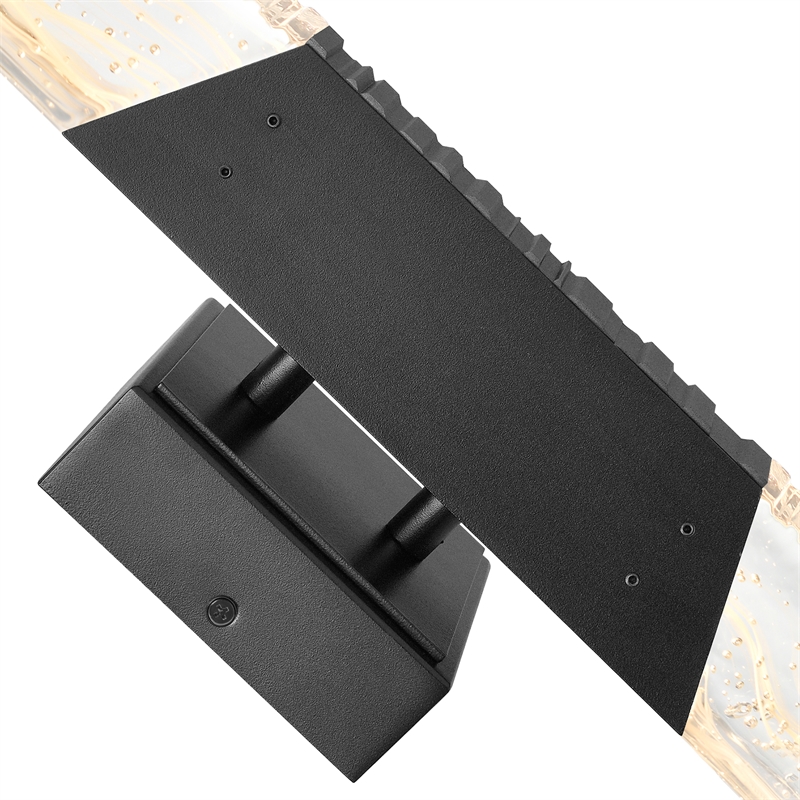 Petra Integrated LED 36in Sand Black Indoor-Outdoor Wall Light