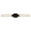 Petra Integrated LED 36in Sand Black Indoor-Outdoor Wall Light