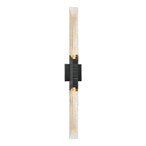 Petra Integrated LED 36in Sand Black Indoor-Outdoor Wall Light