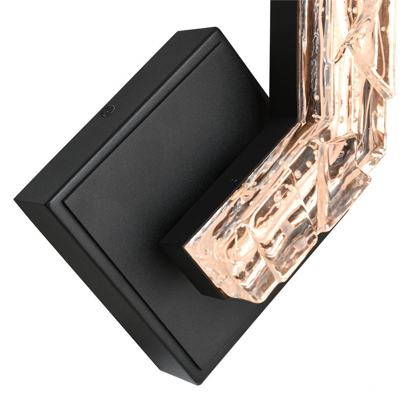 Contour Integrated LED 19in Sand Black Indoor-Outdoor Wall Light