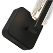 Curva Integrated LED 19in Sand Black Indoor-Outdoor Wall Light