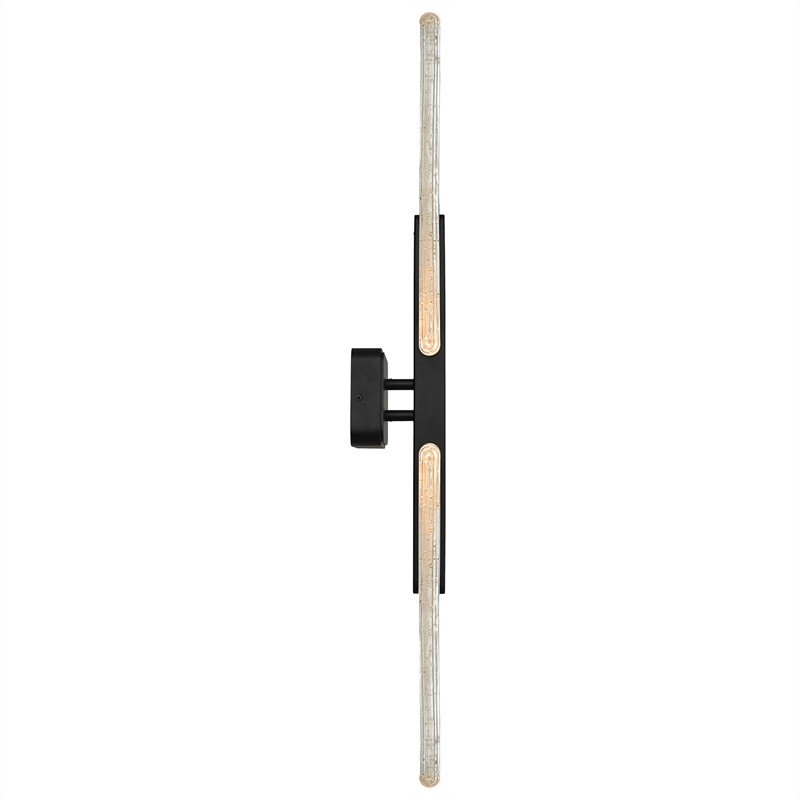 Curva Integrated LED 36in Sand Black Indoor-Outdoor Wall Light