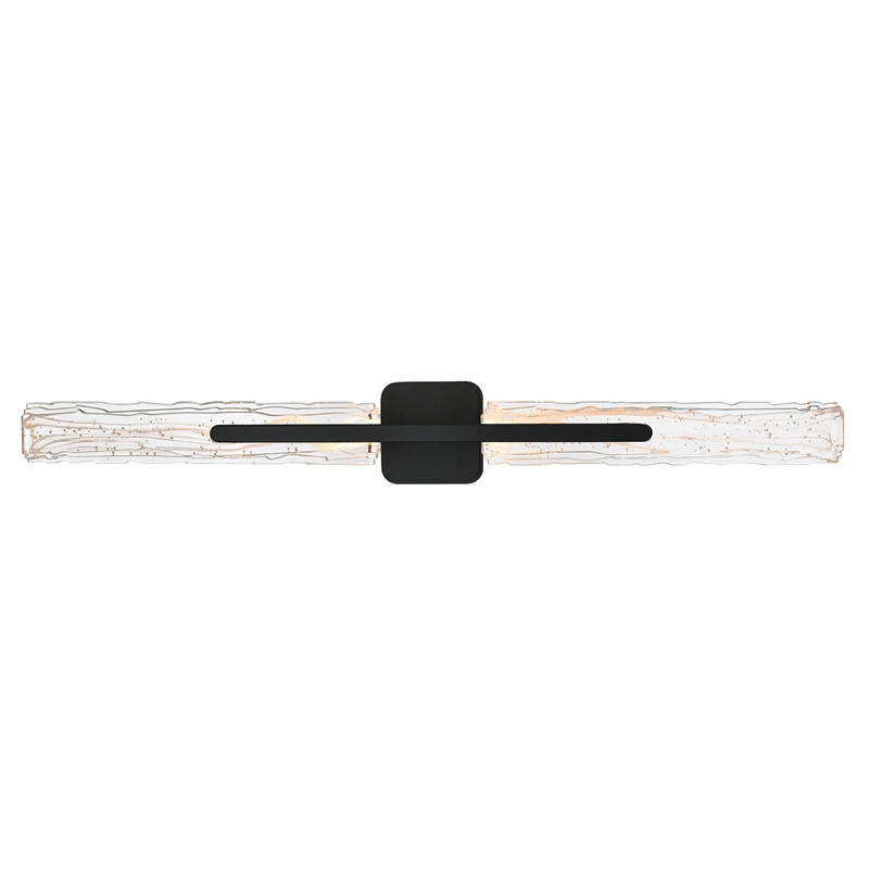 Curva Integrated LED 36in Sand Black Indoor-Outdoor Wall Light