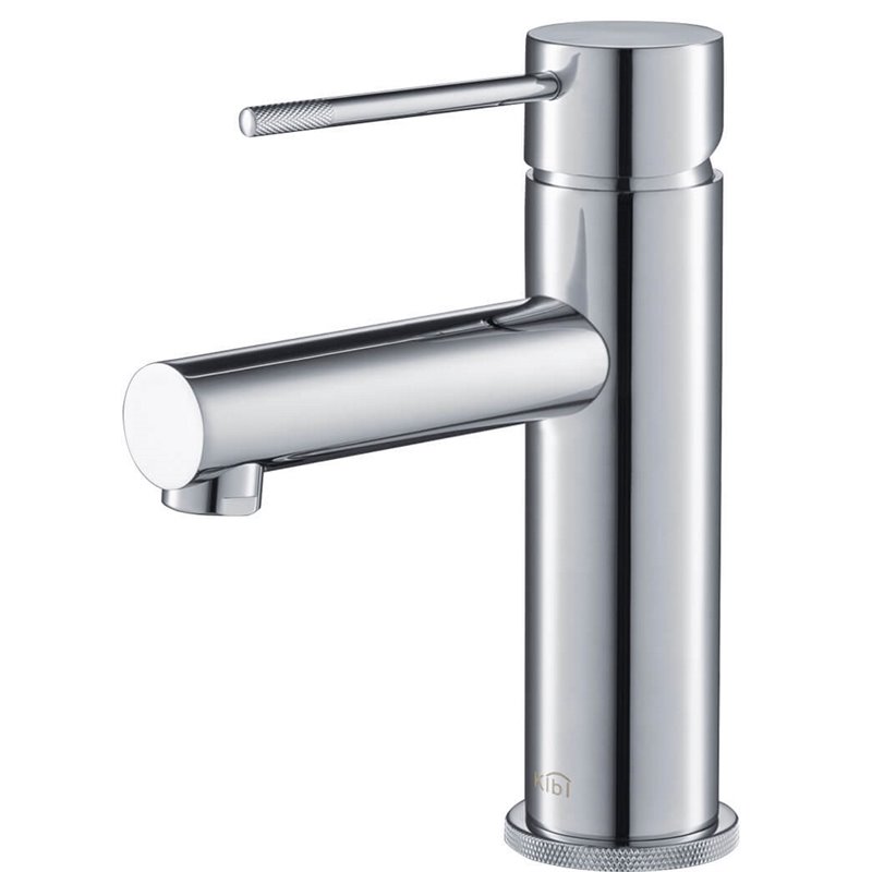 Luxury Lead Free Solid Brass Single Hole Bathroom Faucet Chrome Kbf1010ch