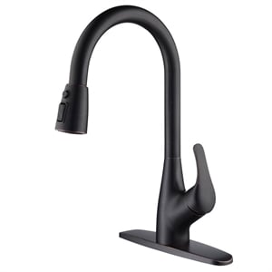 kibi single handle pull down kitchen faucet f101