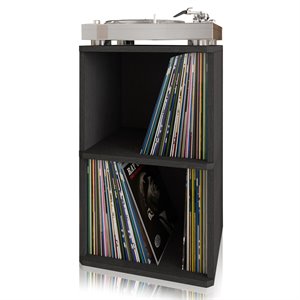 way basics 2 tier zboard vinyl record display shelf