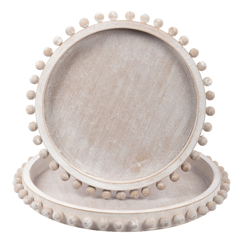 Decorative Round Tray Medium