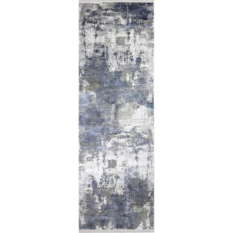 Bashian Rug Be/Blue 2'6 X 8' Bashian Rug Be/Blue 2'6 X 8'