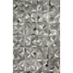 bashian santa fe nixon area rug in gray