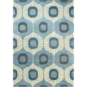 bashian chelsea woodbridge area rug in light blue
