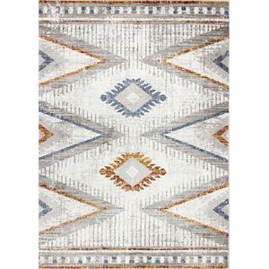 bashian xylia transitional area rug iv/rust 3'6