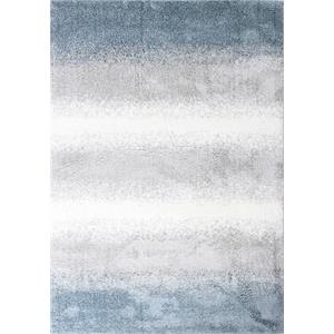 bashian felton area rug wh/blue 6' x 6'