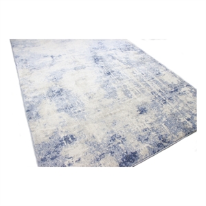 bashian area rug transitional iv/blue 7'6