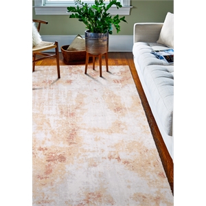 bashian area rug transitional iv/gold 7'6
