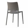 Omax Decor Cleo Resin Patio Dining Chair in Taupe - (Set of 2)