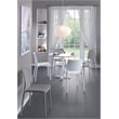 Omax Decor Cleo Resin Patio Dining Chair in Taupe - (Set of 2)