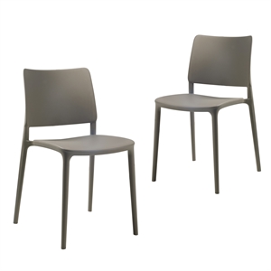 omax decor cleo resin patio dining chair