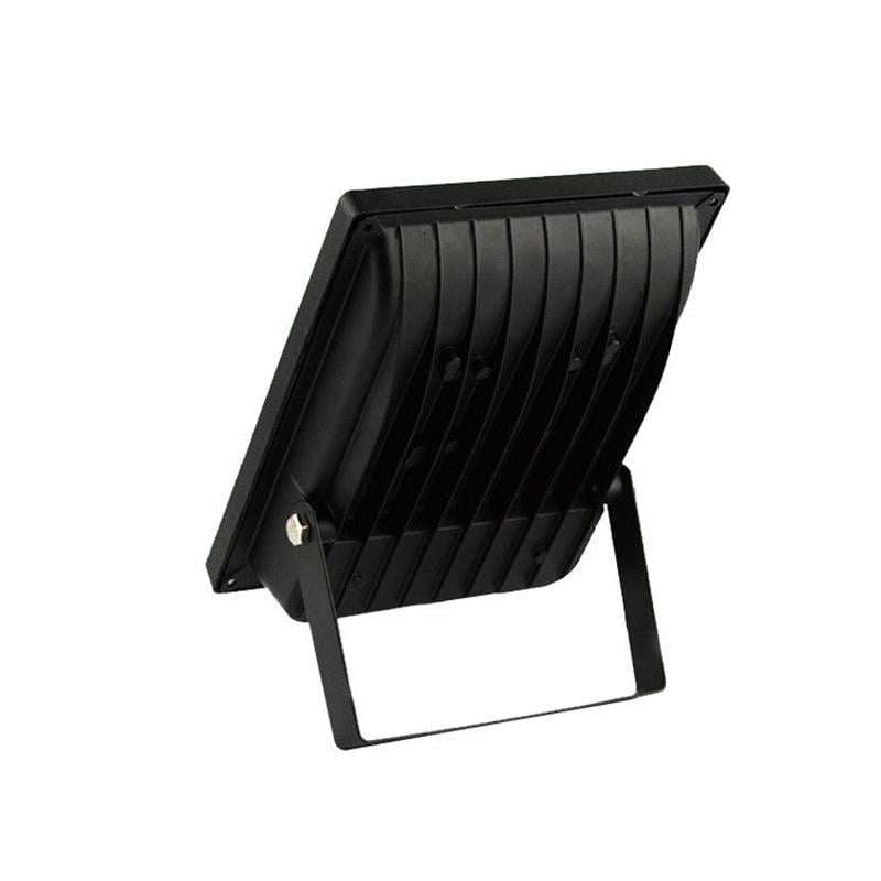 eLEDing Outdoor Integrated LED Landscape Flood Light with Panel in Black