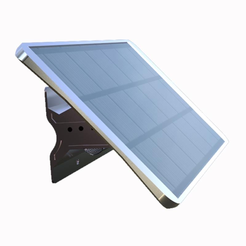 eLEDing 100W 650WH Battery and 4 Wifi Cameras High Voltage Solar Panel in Silver