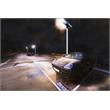 eLEDing 100W 3rd Gen Solar Hybrid Microgrid LED Street Light Series in Silver