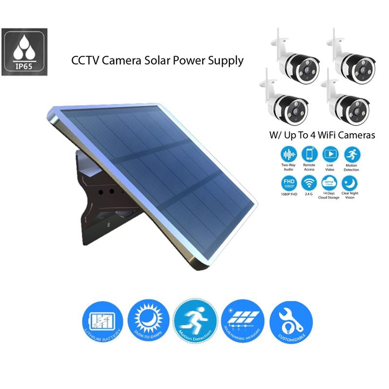 eLEDing 100W Panel and 650WH Battery Only High Voltage Solar Panel in Silver