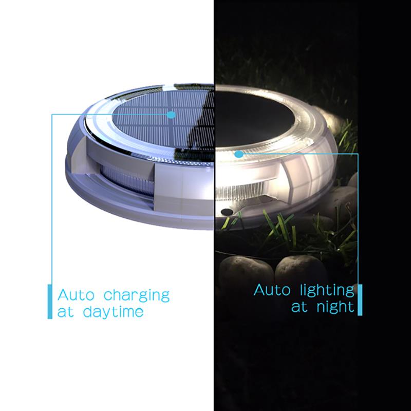 eLEDing 4-light Deco LED Garden Pool Porch Waterproof Light in Warm White