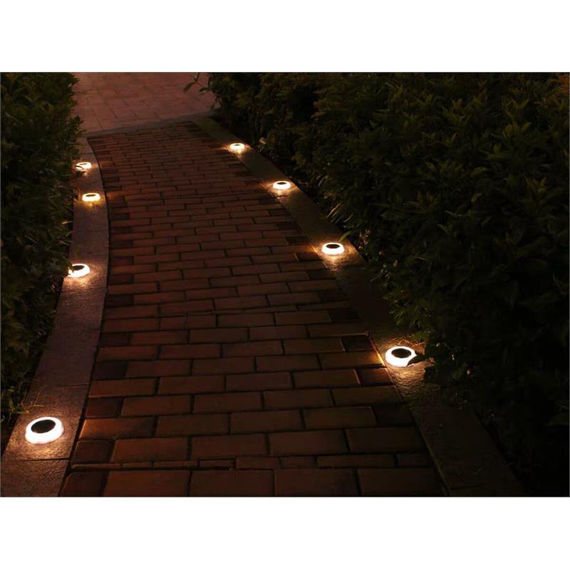 eLEDing 4-light Deco LED Garden Pool Porch Waterproof Light in Warm White