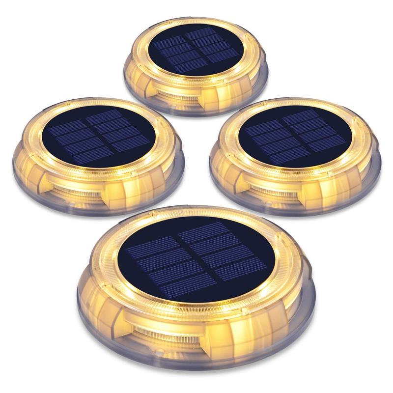 eLEDing 4-light Deco LED Garden Pool Porch Waterproof Light in Warm White