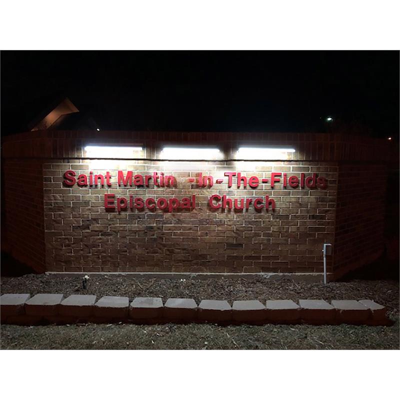 eLEDing 10W SMART Integrated LED Wall Flood Billboard Sign A.D. Light in Silver