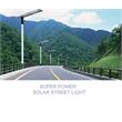 eLEDing 50W LED 3rd Gen Solar Hybrid Microgrid LED Street Light Series in Silver