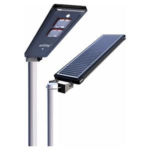 eLEDing Solar Power AI-Smart 3200 Lumens Cree LED Area Parking Light in Black