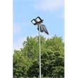 eLEDing 100W Solar Panel and 60W Flood Light Solar Power SMART in Silver