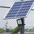 eLEDing 100W Solar Panel and 60W Flood Light Solar Power SMART in Silver