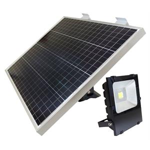 eleding 100w solar panel and 60w light solar power smart in silver