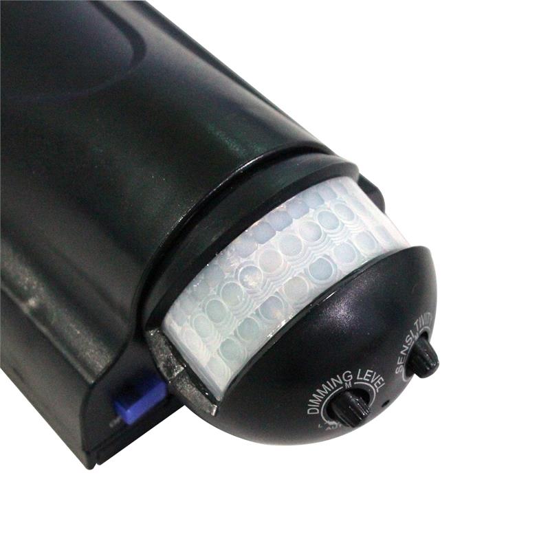 eLEDing 5th Gen 180 Degree CREE LED AI Smart Solar Outdoor Flood Light in Black