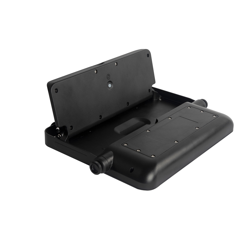 160 Degree Black PIR Activated Outdoor Integrated LED 5-in-1 Flood Light 1100LM