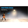 eLEDing Outdoor Aluminum Wall Light with Crystal Diamond Design in Black