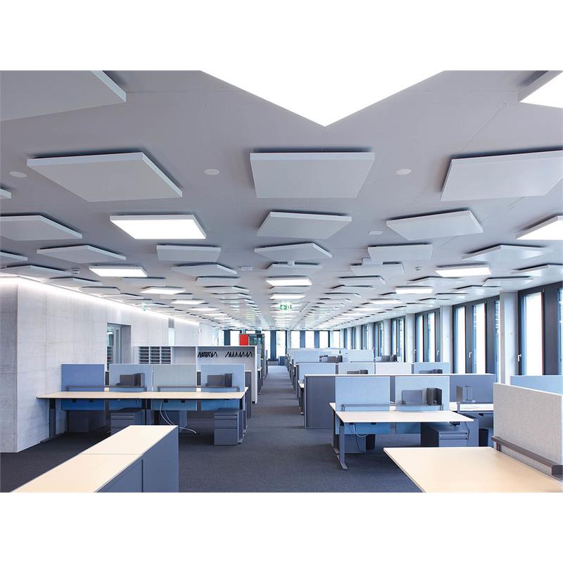 eSenLite 2ft.x2ft. 4200LM LED Commercial Flat Panel Ceiling Light - White (2pcs)