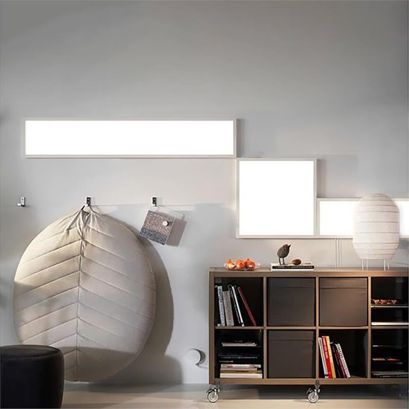 eSenLite 2ft.x2ft. 4200LM LED Commercial Flat Panel Ceiling Light - White (2pcs)