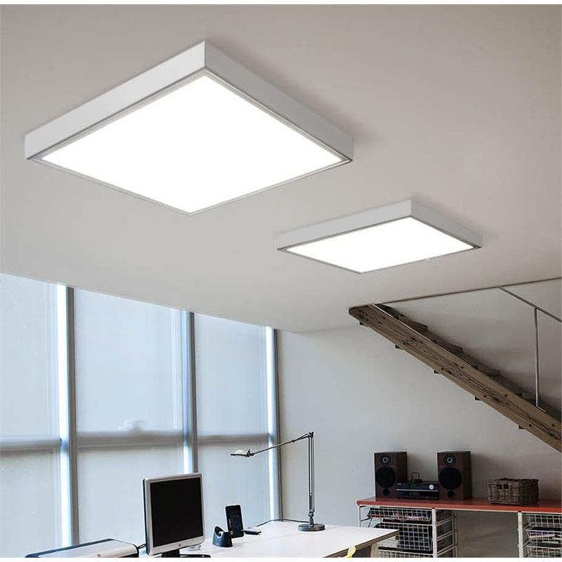 eSenLite 2ft.x2ft. 4200LM LED Commercial Flat Panel Ceiling Light - White (2pcs)