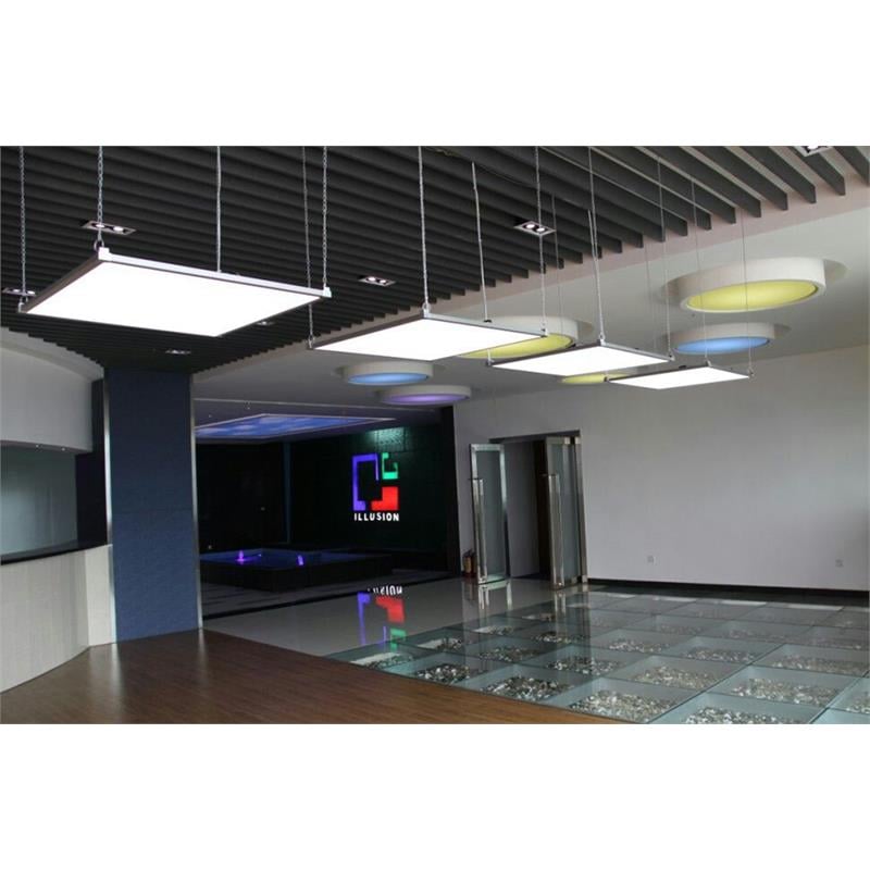 eSenLite 2ft.x4ft. 6300LM LED Commercial Flat Panel Ceiling Light - White (2pcs)