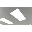 eSenLite 2ft.x4ft. 6300LM LED Commercial Flat Panel Ceiling Light - White (8pcs)