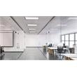 eSenLite 2ft.x4ft. 6300LM LED Commercial Flat Panel Ceiling Light - White (8pcs)