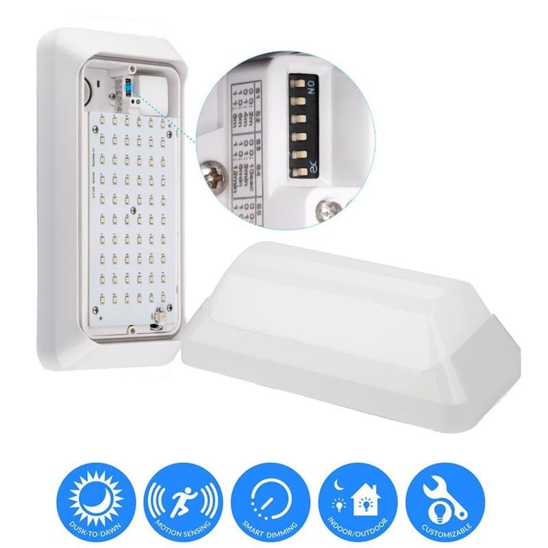 eSenLite Invisible Motion Activated Wall/Ceiling SMART LED Light Series in White