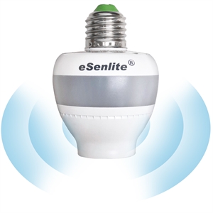 esenlite invisible motion activated retrofit smart bulb sockets in white
