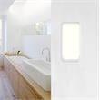 eSenLite Modern Plastic Wall/Ceiling Mount LED Security Light Series in White