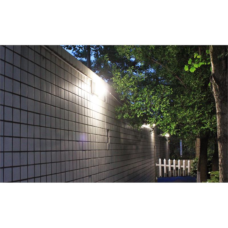 eSenLite Modern Plastic Wall/Ceiling Mount LED Security Light Series in White