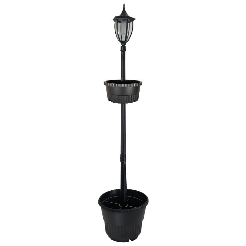 sunray crestmont solar lamp post