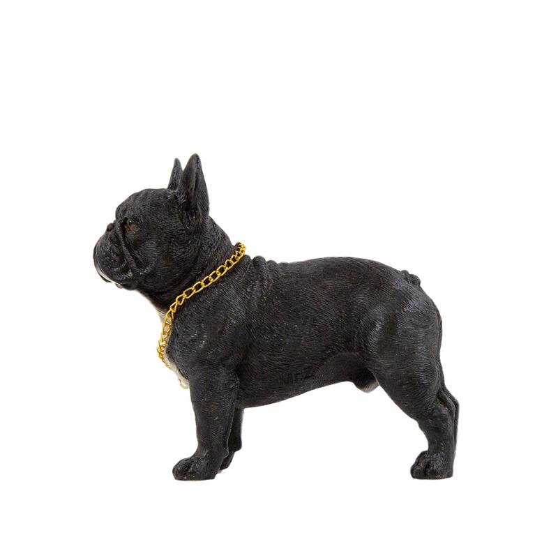 Details about   JXK JXK045 E 1/6 French Bulldog with Scarf Resin Collectible Animal Model